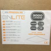5 x Enlite EN-FP600A/40 LED Light Panel | 40W