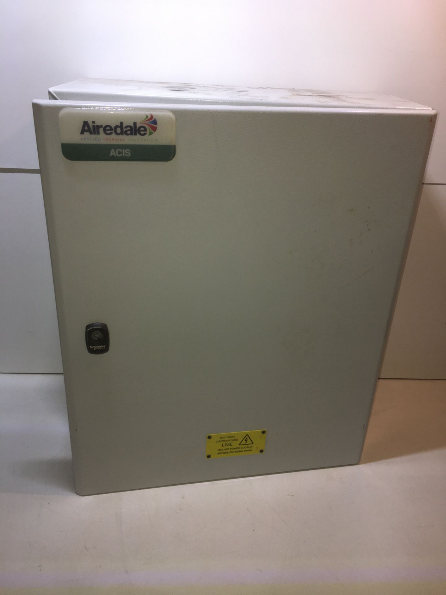 Schneider Electric A-868 Control Panel Enclosure W/ Airedale Sequence Panel - Image 7 of 7