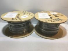 2 x Excel 2402POFV-100 Cable Reels | 100M