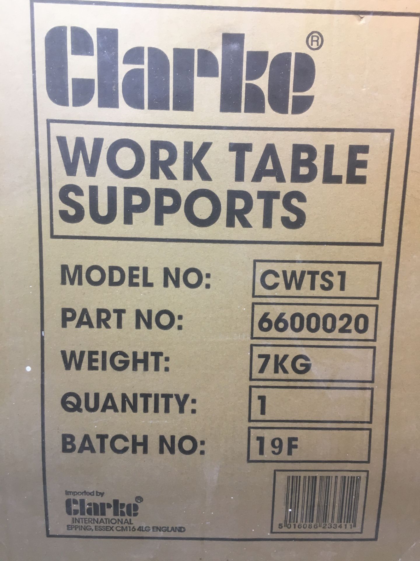 Pack of Clarke CWTS1 Work Table Supports (Pair) | RRP: £45.99 - Image 3 of 3