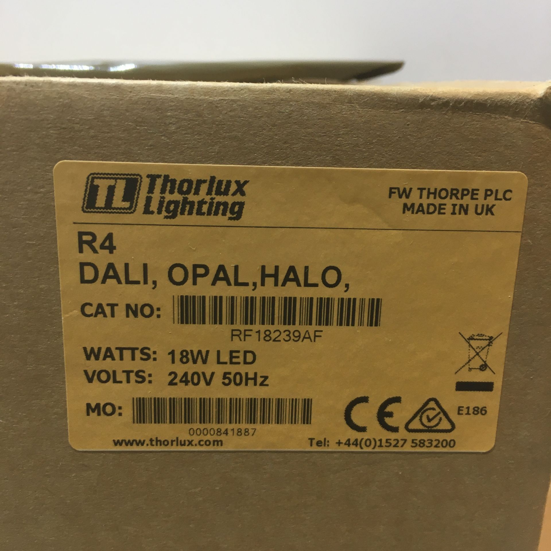 5 x Thorlux Lighting R4 LED Opal Dali Halo Lights | 18W - Image 4 of 4