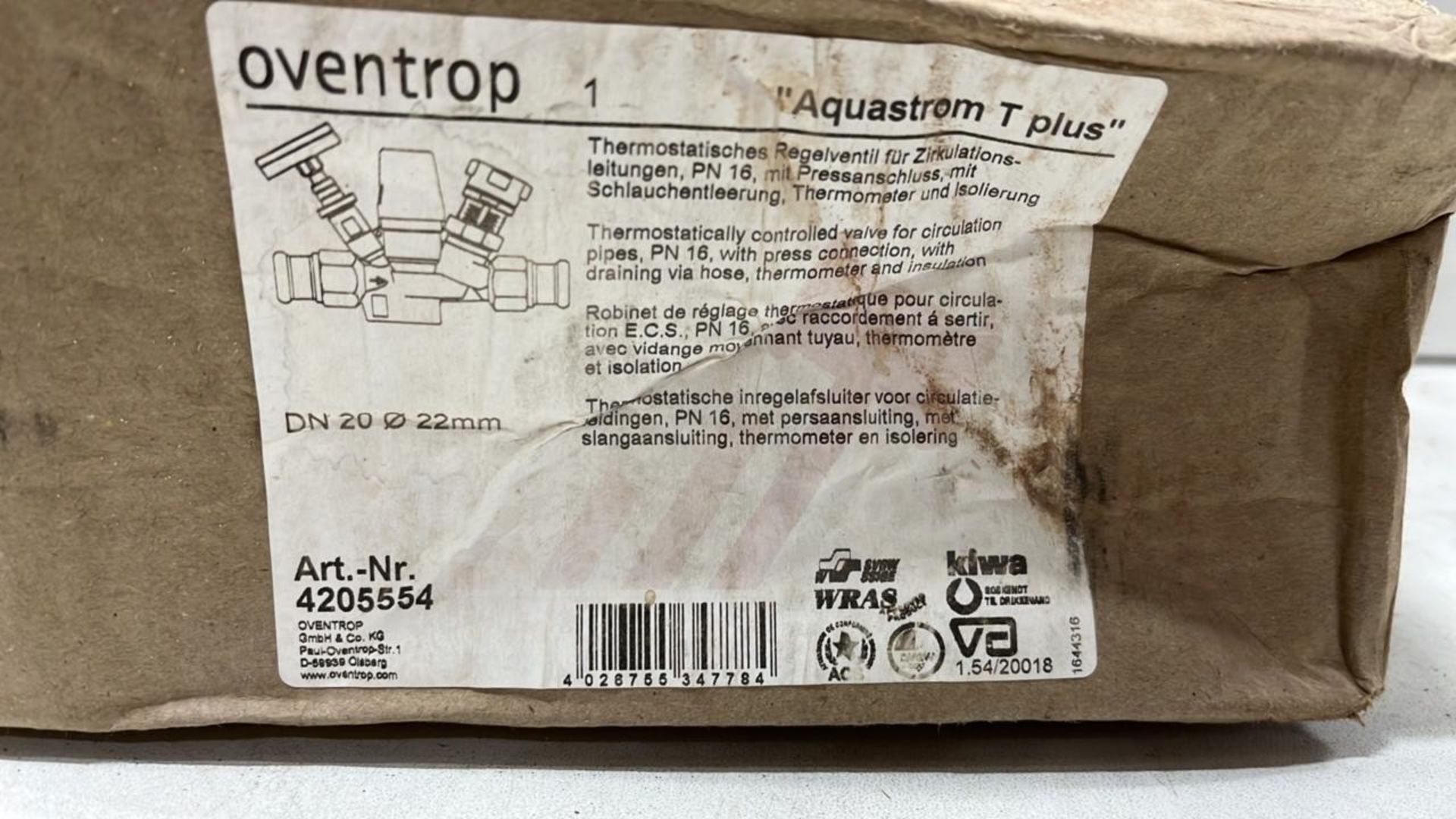 2 x Various Valves As Per Description | Oventrop Thermo Valve & Check Valve - Image 2 of 2