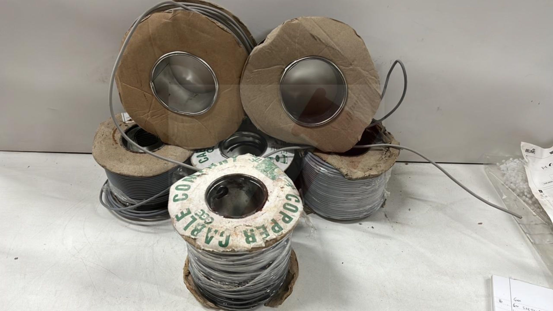 6 x Used Reels Of Electrical Wire - Image 2 of 2