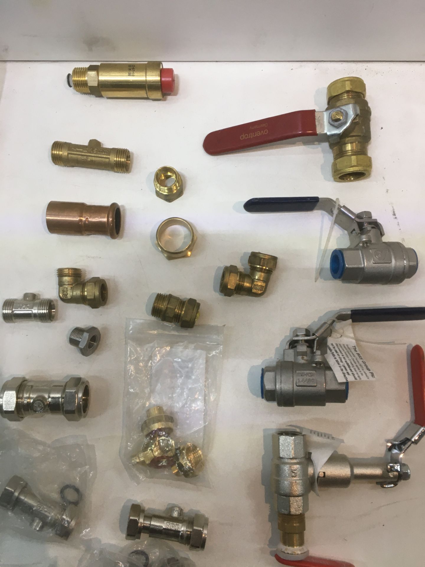 Quantity of Mixed Pipe Fittings | Shut Off Valves | Couplers | Ball Valves | Brass | Copper - Image 5 of 5