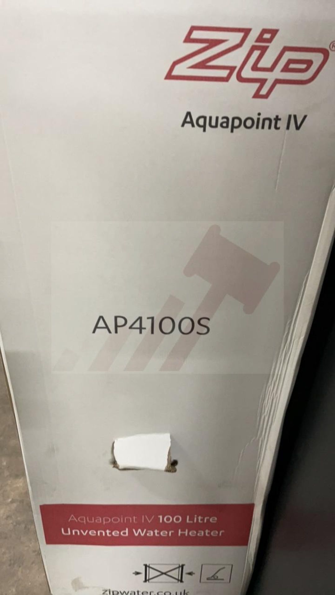 Aquapoint IV 100 litre Unvented Water Heater | Boxed - Image 3 of 7