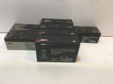 7 x Various Lead-Acid Maintenance-Free Batteries As Per Description