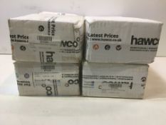 4 x Hawco Detect-A-Fire Heat Detectors W/ Weather Proof Box