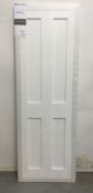 Deanta White Primed Eton Interior Door | 1981mm x 686mm x 35mm