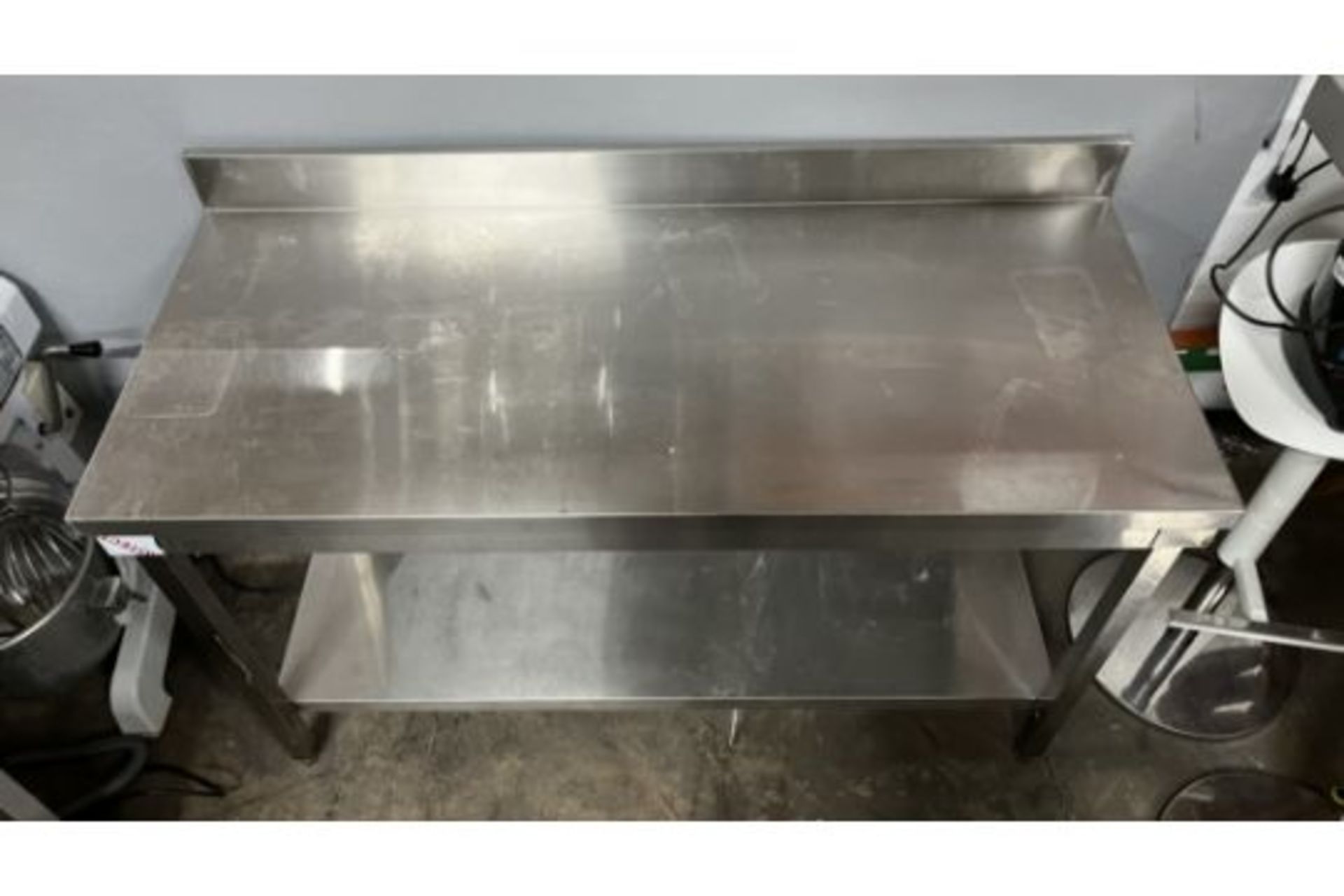 Stainless Steel Prep Table W/ Under Shelf - Image 2 of 2
