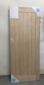 LPDDoors 35mm Oak Mexicano OMEX32 Interior Door | 80'' x 32''