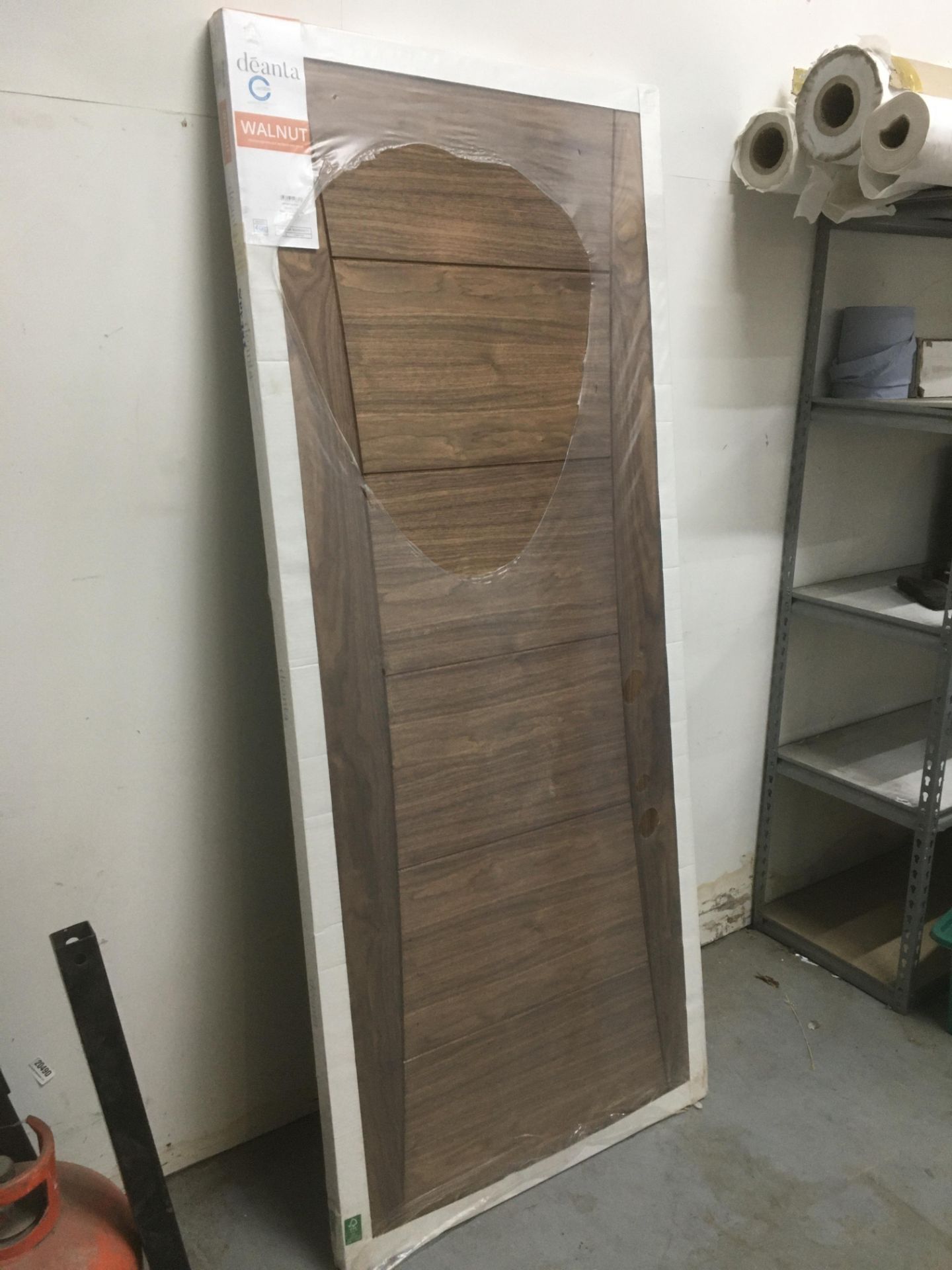 Deanta Pre-Finished Pamplona FD30 Walnut Interior Fire Door | 1981mm x 686mm x 45mm - Image 3 of 5