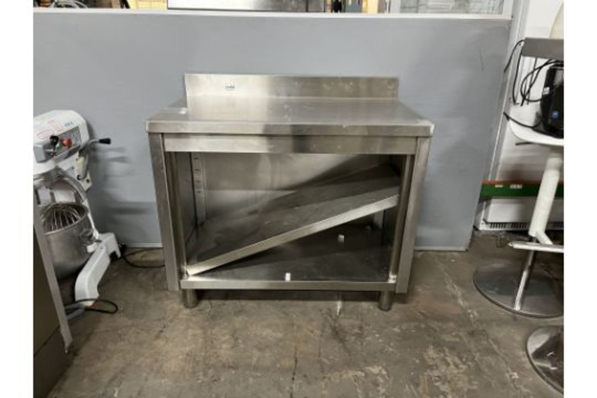 Stainless Steel Prep Table W/ Under Shelf