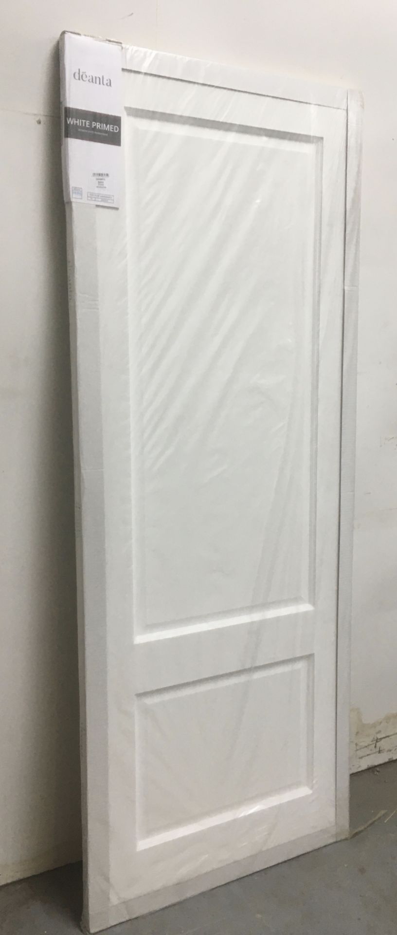 Deanta White Primed Madison Interior Door | 1981mm x 762mm x 35mm - Image 2 of 3