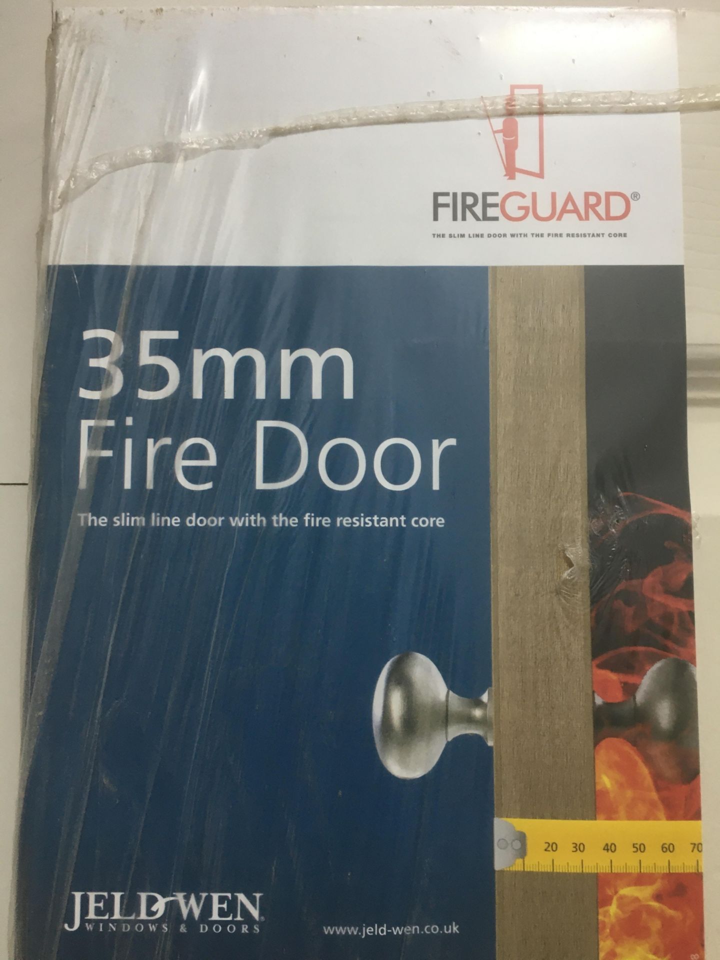 JELD-WEN Slim Line Fire Door | 1985mm x 686mm x 35mm - Image 3 of 3