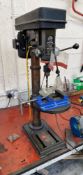 NuTool DP16-12B 12 speed bench drill with vice