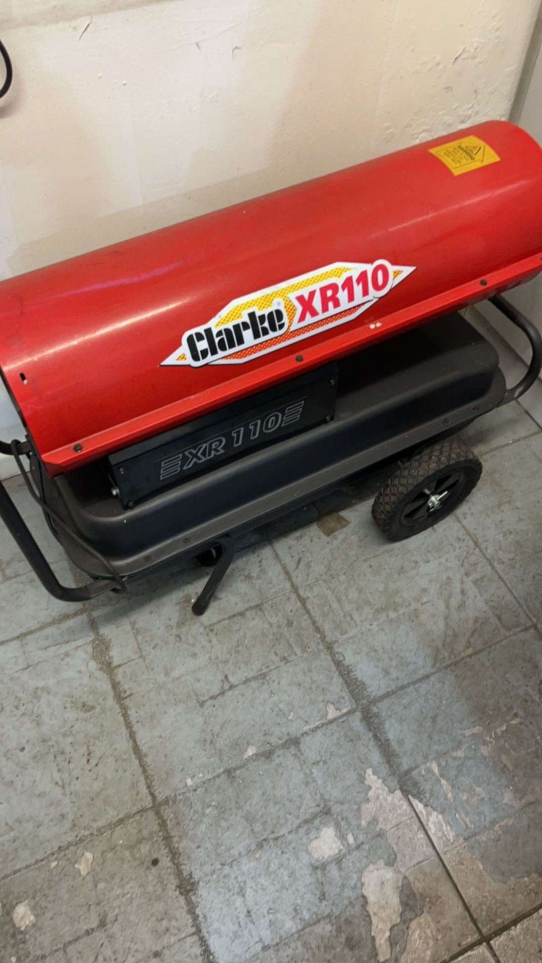 Clarke XR110 paraffin/diesel space heater