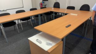 Training room furniture: 4 x tables, 11 chairs