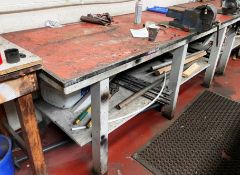 Work Bench w/ Record No 23 4" Vice