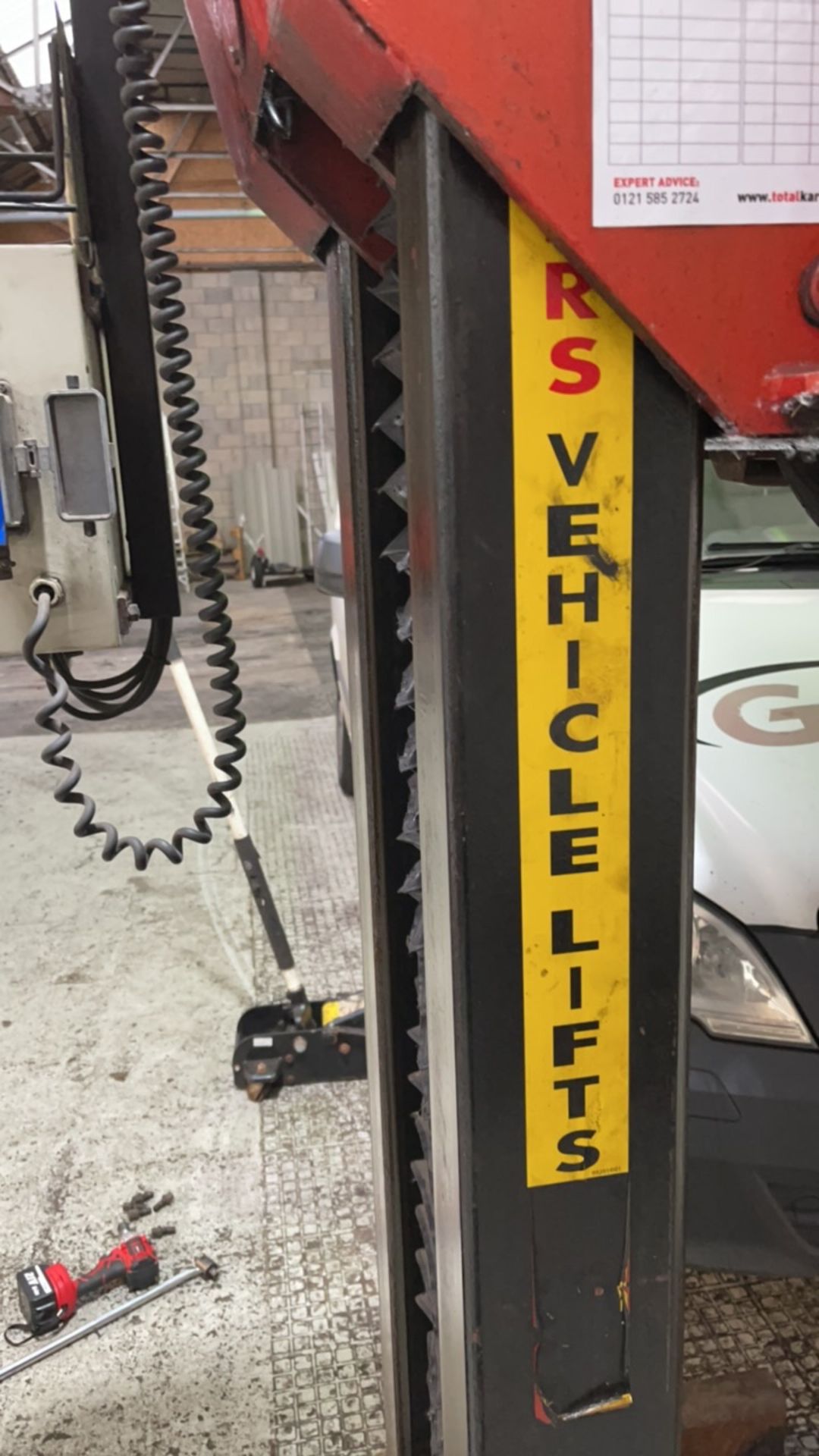 2 x Somers 7T portable vehicle lifts - Image 4 of 13