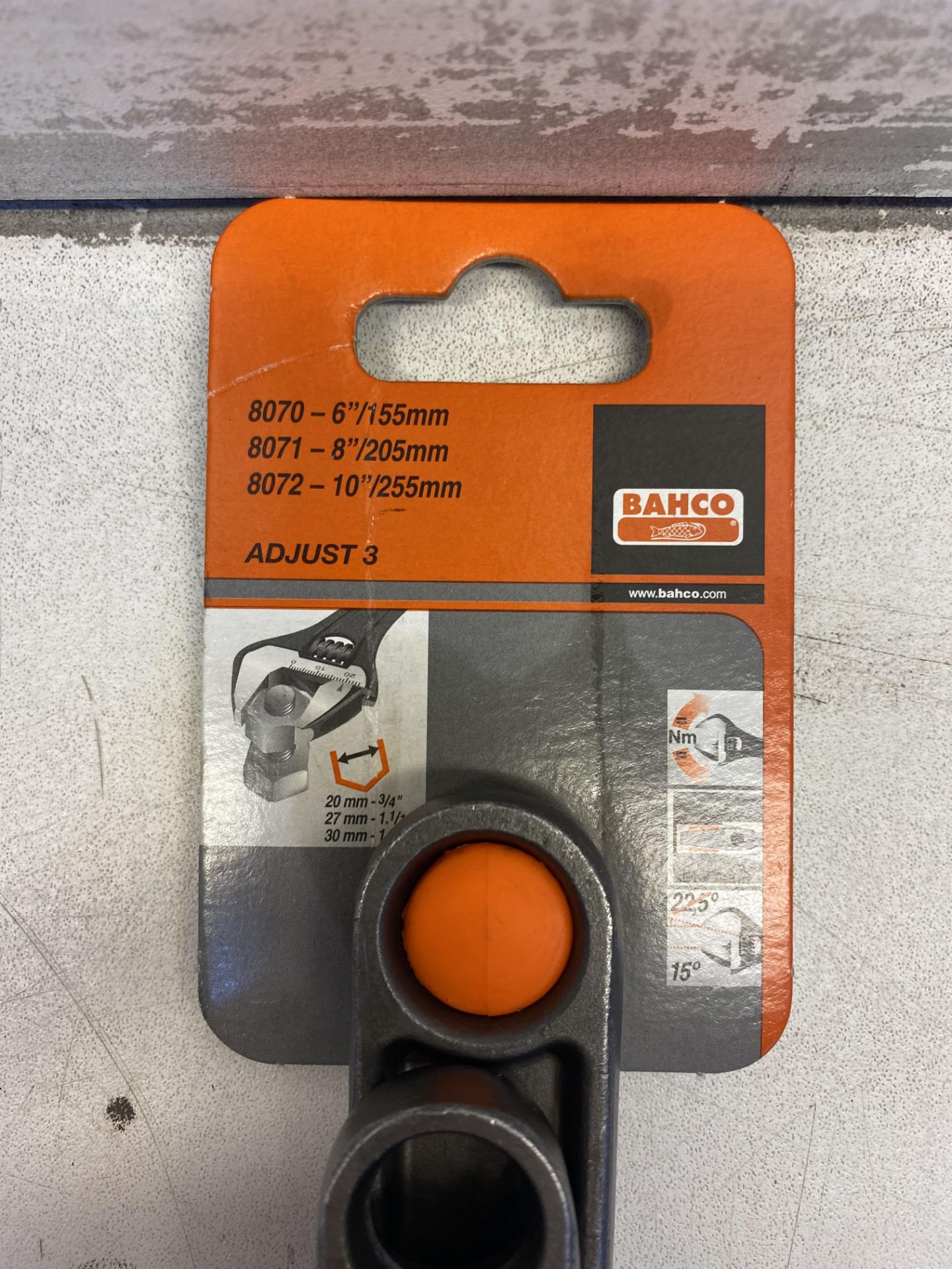 3 x Bahco XMS21ADJ3 3pc 80 Series Adjustable Wrench Sets - Image 2 of 2
