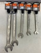 15 x Various Bahco Combination Spanners