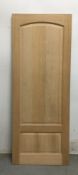 Unbranded Wooden Door W/ Inlay Pattern | 1980mm x 763mm x 35mm