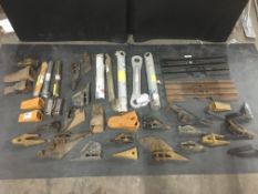 Large Selection Of Various Digger Parts As Pictured | Bucket Teeth | Bucket Pins | Mounts
