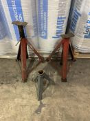 3 x Unbranded Axle Stands