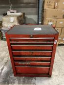 Snap-On 8 Drawer Metal Tool Cabinet W/ Contents