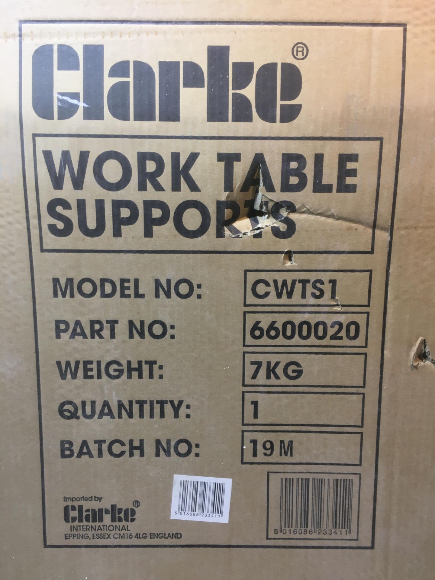 Pack of Clarke CWTS1 Work Table Supports (Pair) | RRP: £45.99 - Image 2 of 2