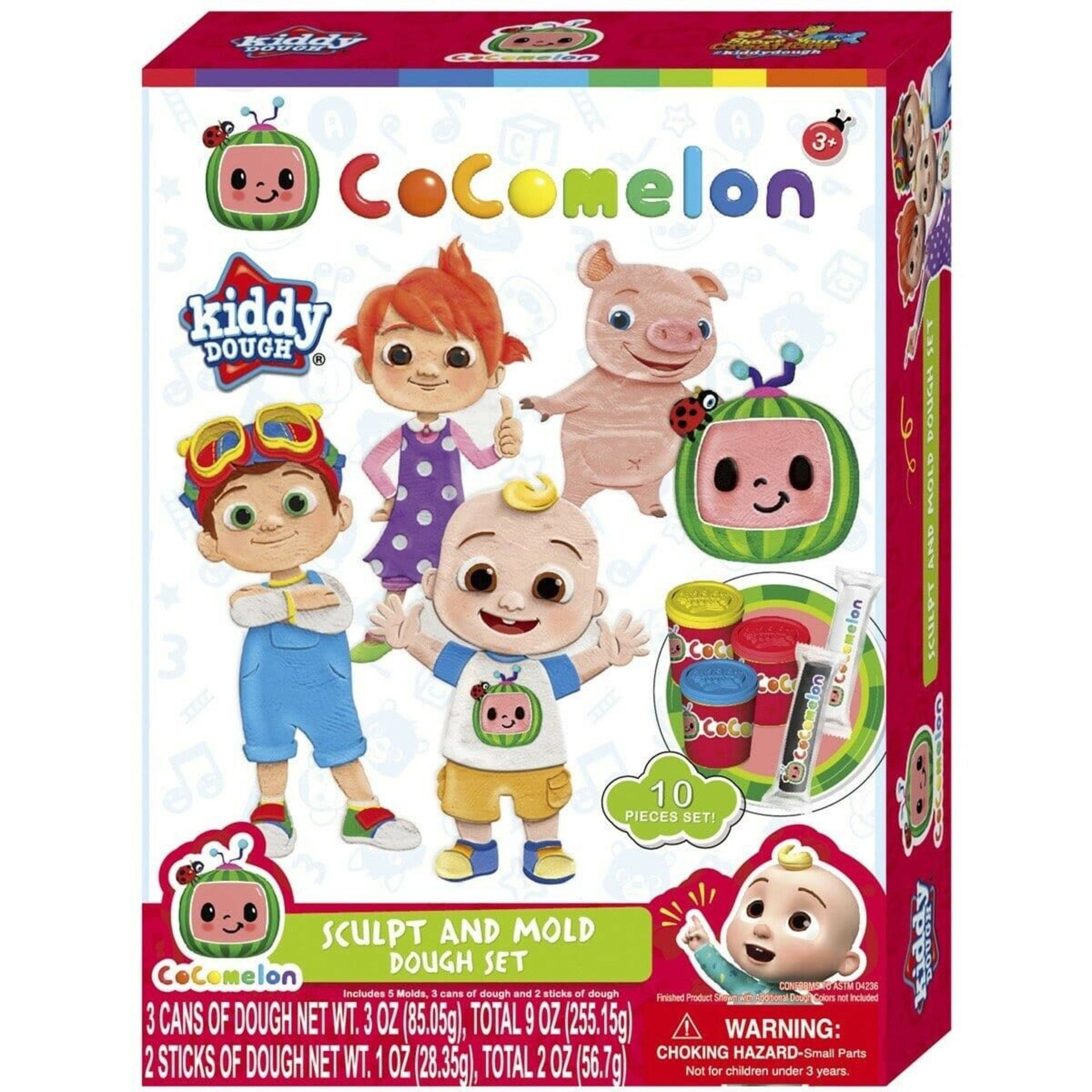 10 x Brand New Cocomelon Dough Kits