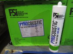 100 x Brand New Fire Resistant Pyrocoustic Sealant