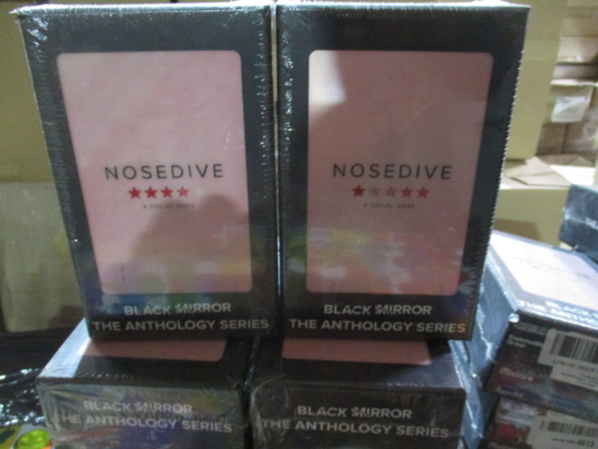 6 x Brand New Nose Dive Black Mirror Anthology Series Game | Italian