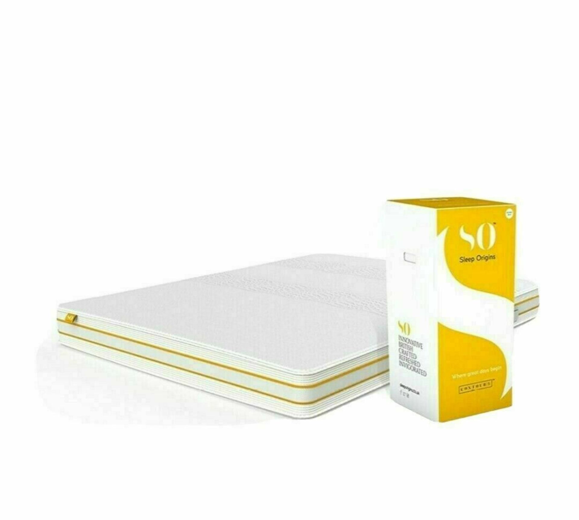 Brand New & Sealed Sleep Origins Memory Foam Mattress | Small Double Size