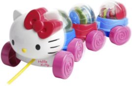 10 x Brand New Hello Kitty Pull Along Train