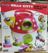 10 x Brand New Hello Kitty Shape Sorter | Mushroom Style