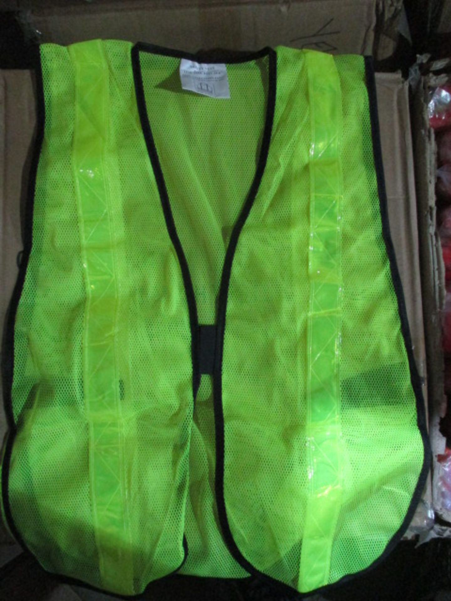 100 x Brand New HiViz Over Vests | Universal Size