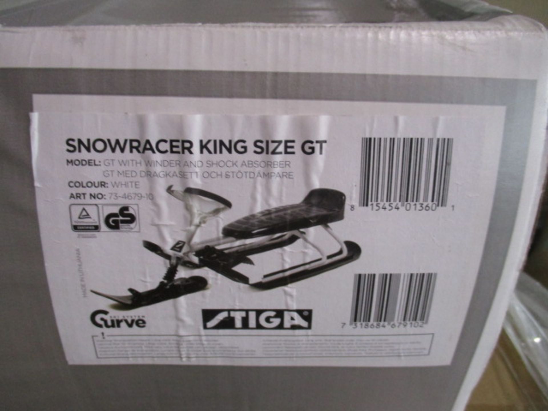 Brand New Stiga Snow Racer King Size GT - Image 3 of 5
