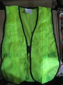 100 x Brand New HiViz Over Vests | Universal Size