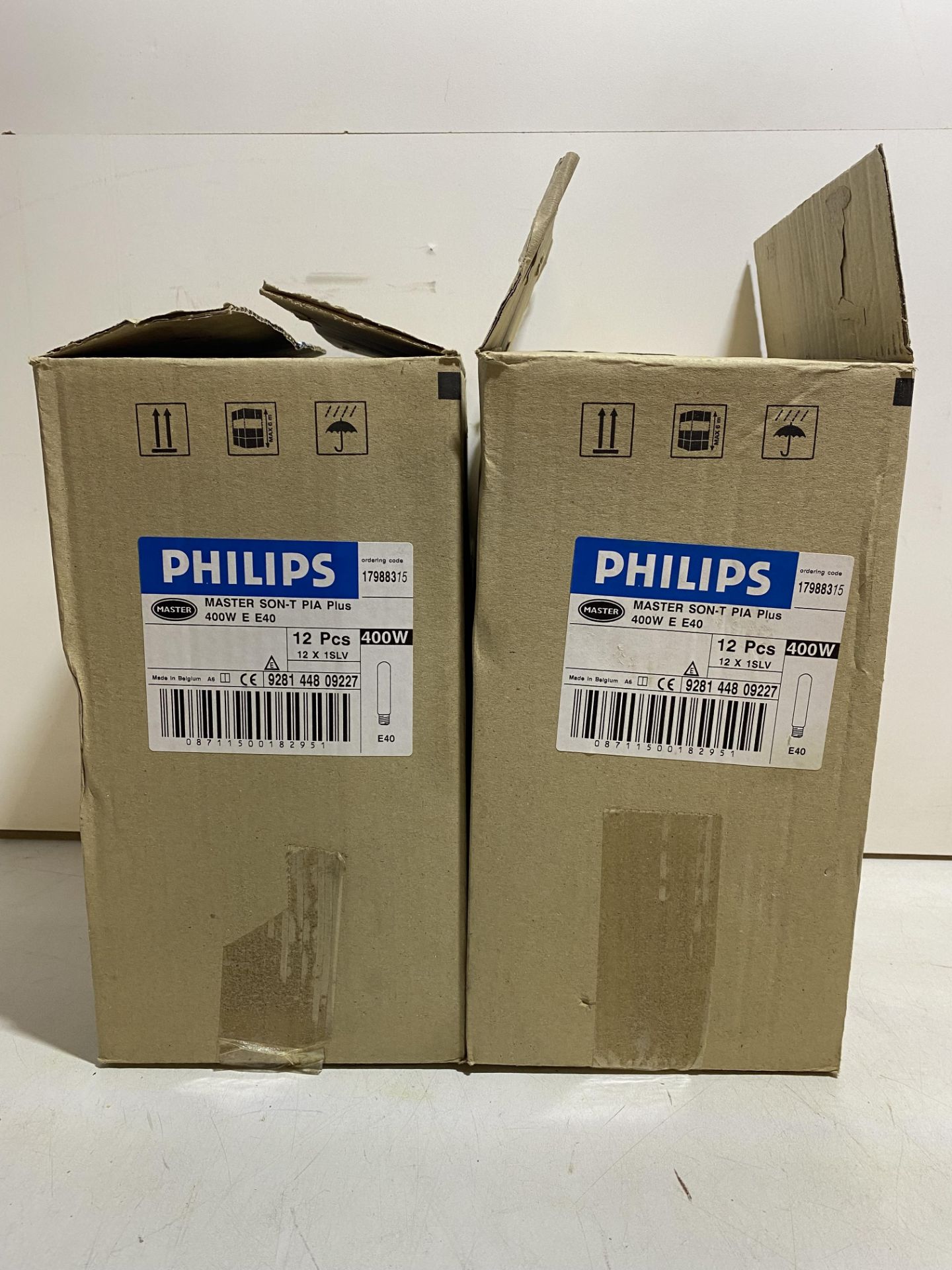 24 x Philips E40 MASTER SON-T PIA PLUS 400w /220 (sodium)