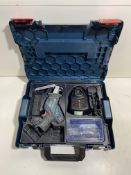 USED BOSCH GSA12V-14 RECIPROCATING SAW Set, See Pictures