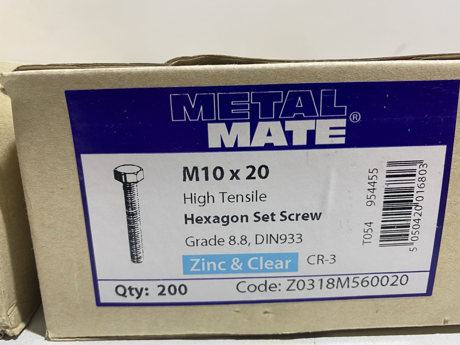 5 x Boxes Of Various Metal Mate High Tensile Hexagon Set Screws - Image 4 of 4