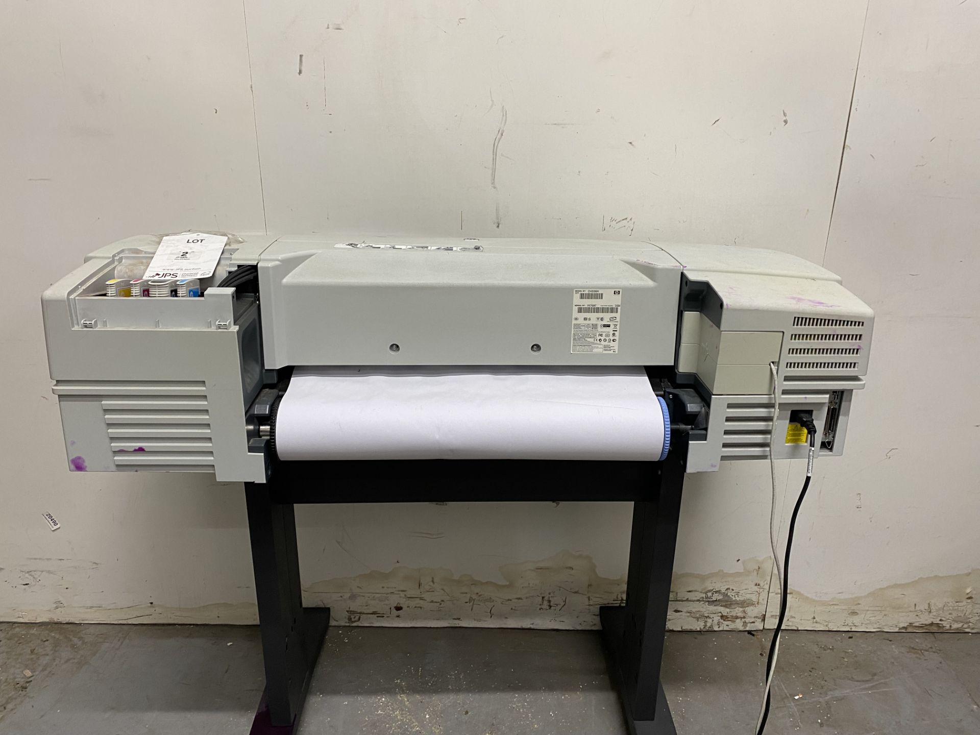 HP DesignJet 510 Large Format Colour Inkjet Printer Plotter A1 (CH336A) - Image 5 of 7