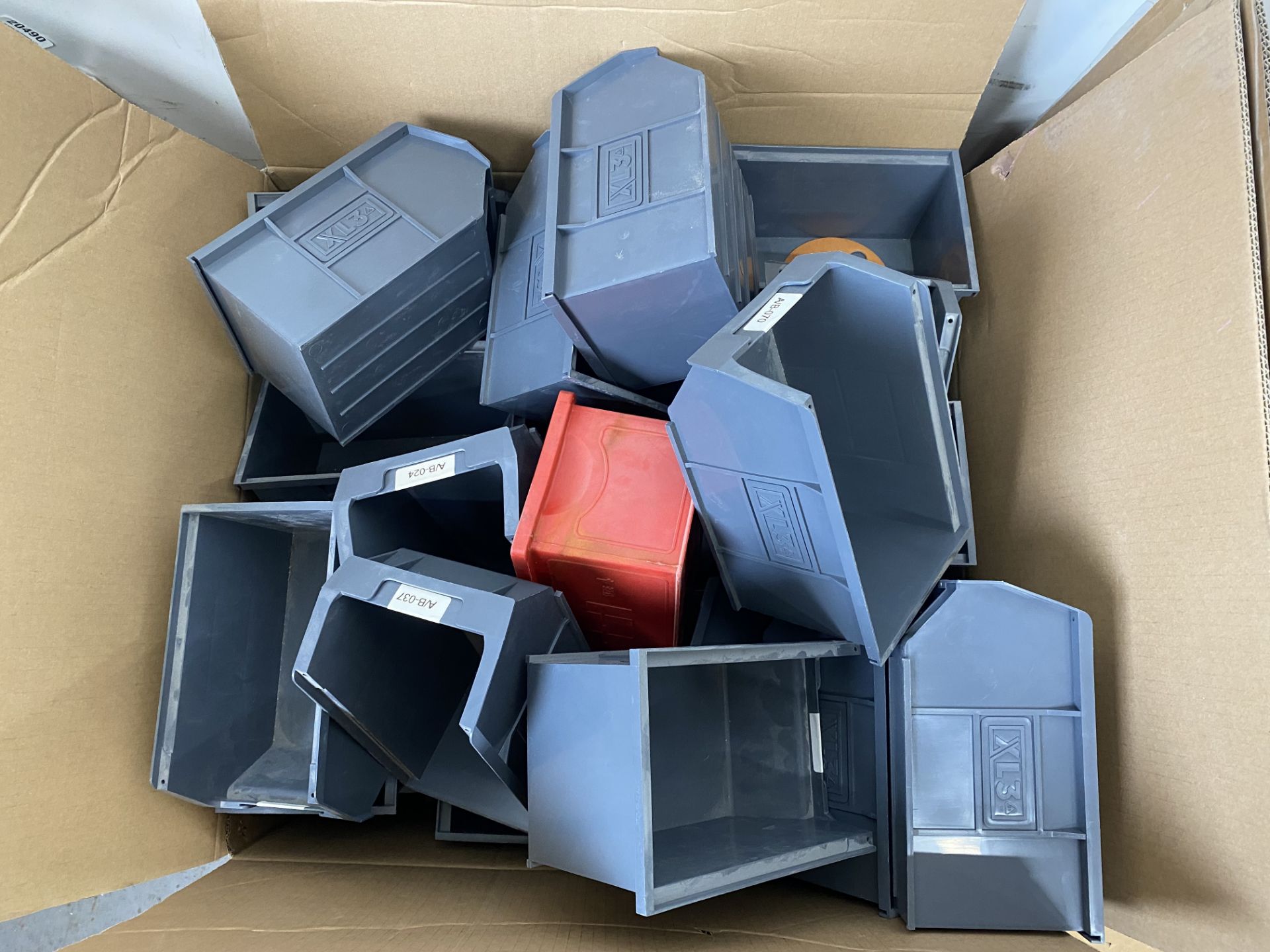 Large Quantity Of Grey Tote Bins As Seen In Photos - Image 2 of 3