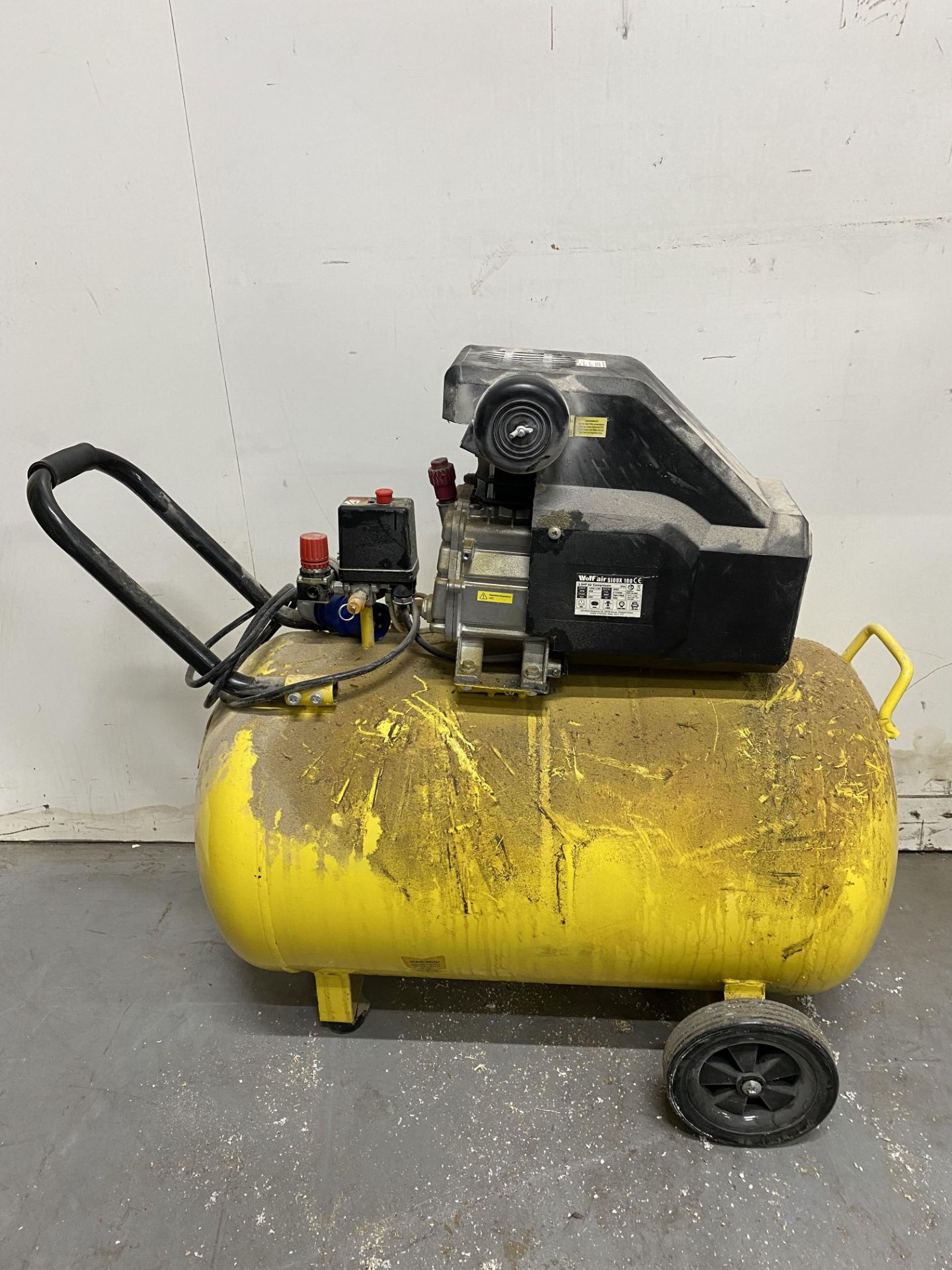 Wolfair Sioux 100 2.5hp 230v Air Compressor - Image 3 of 4