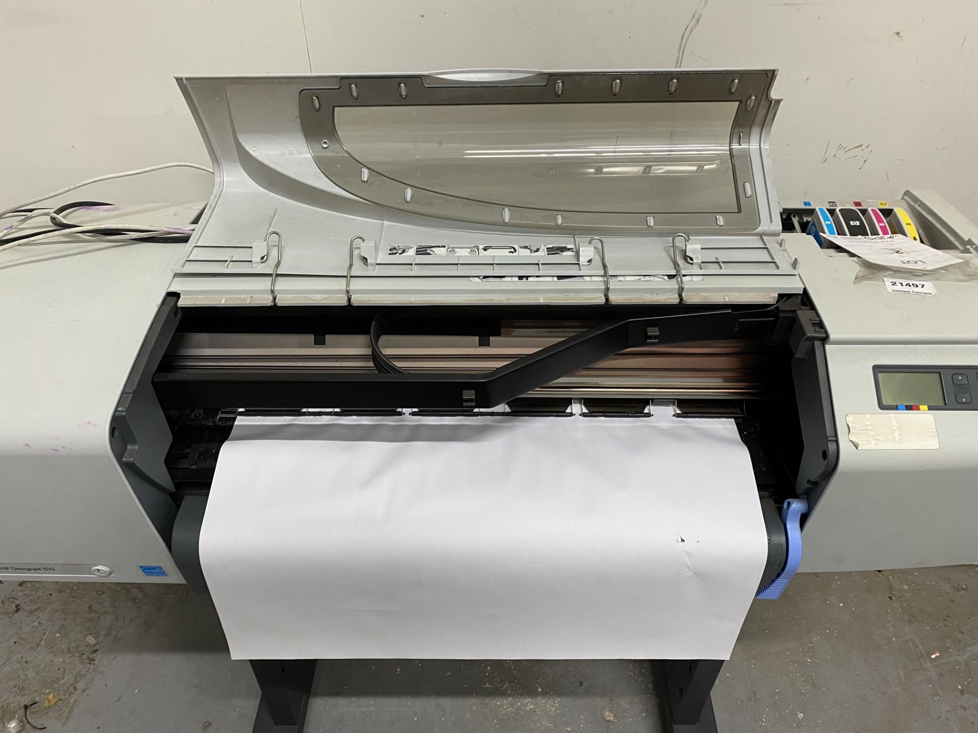 HP DesignJet 510 Large Format Colour Inkjet Printer Plotter A1 (CH336A) - Image 4 of 7