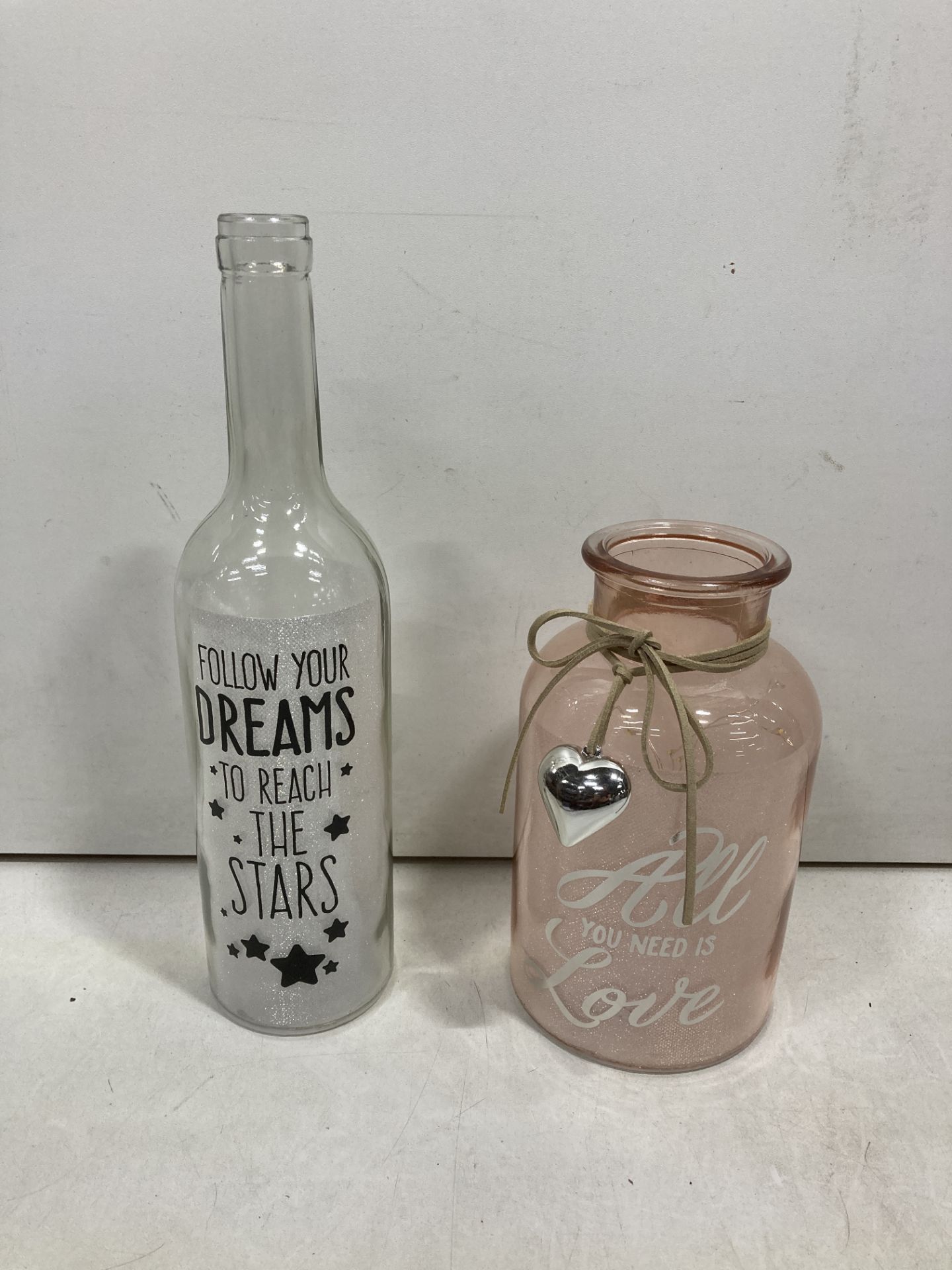 2 x Decorative Jars