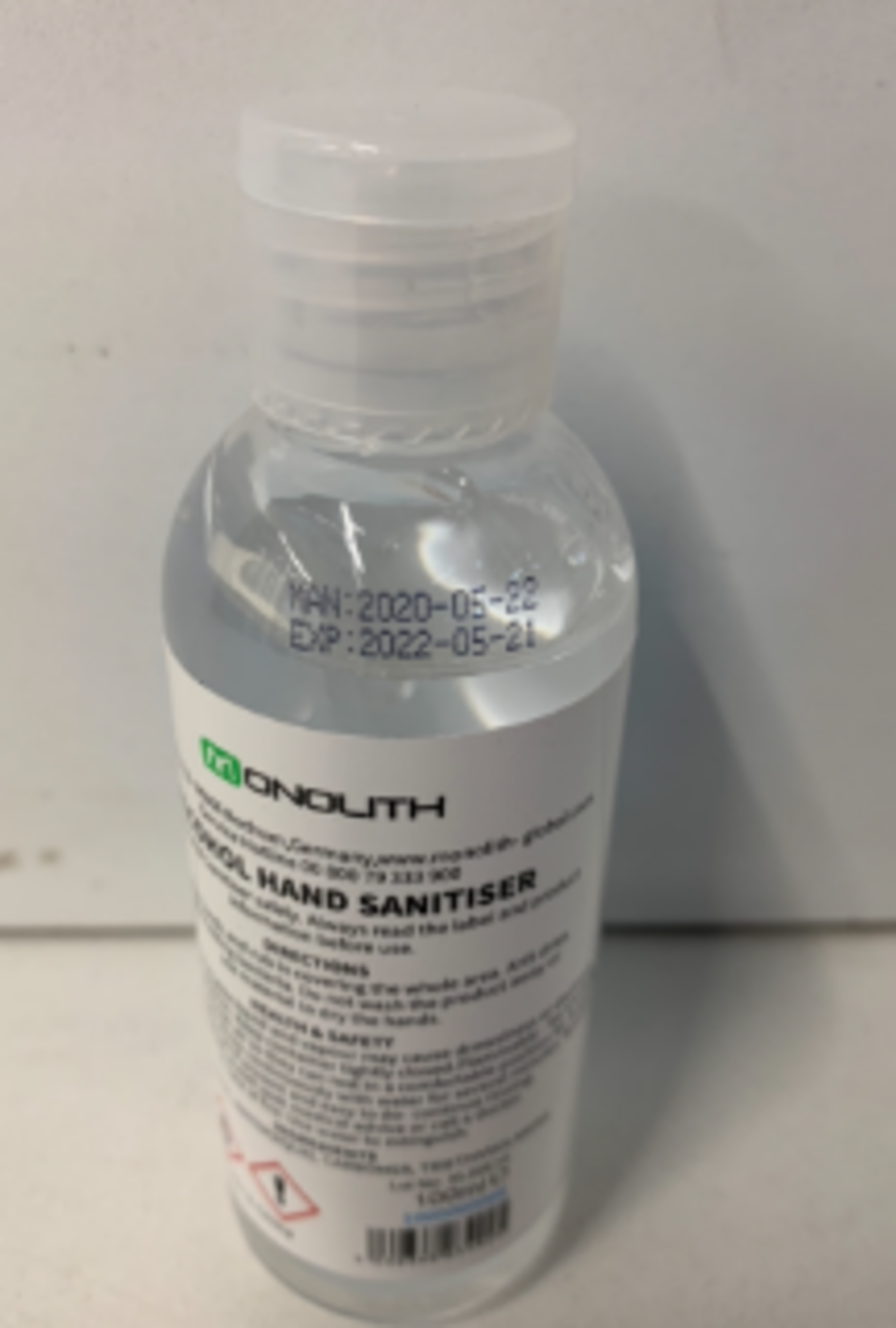 144 x 100ML Bottles Of Monolith Hand Sanitiser - Image 2 of 2