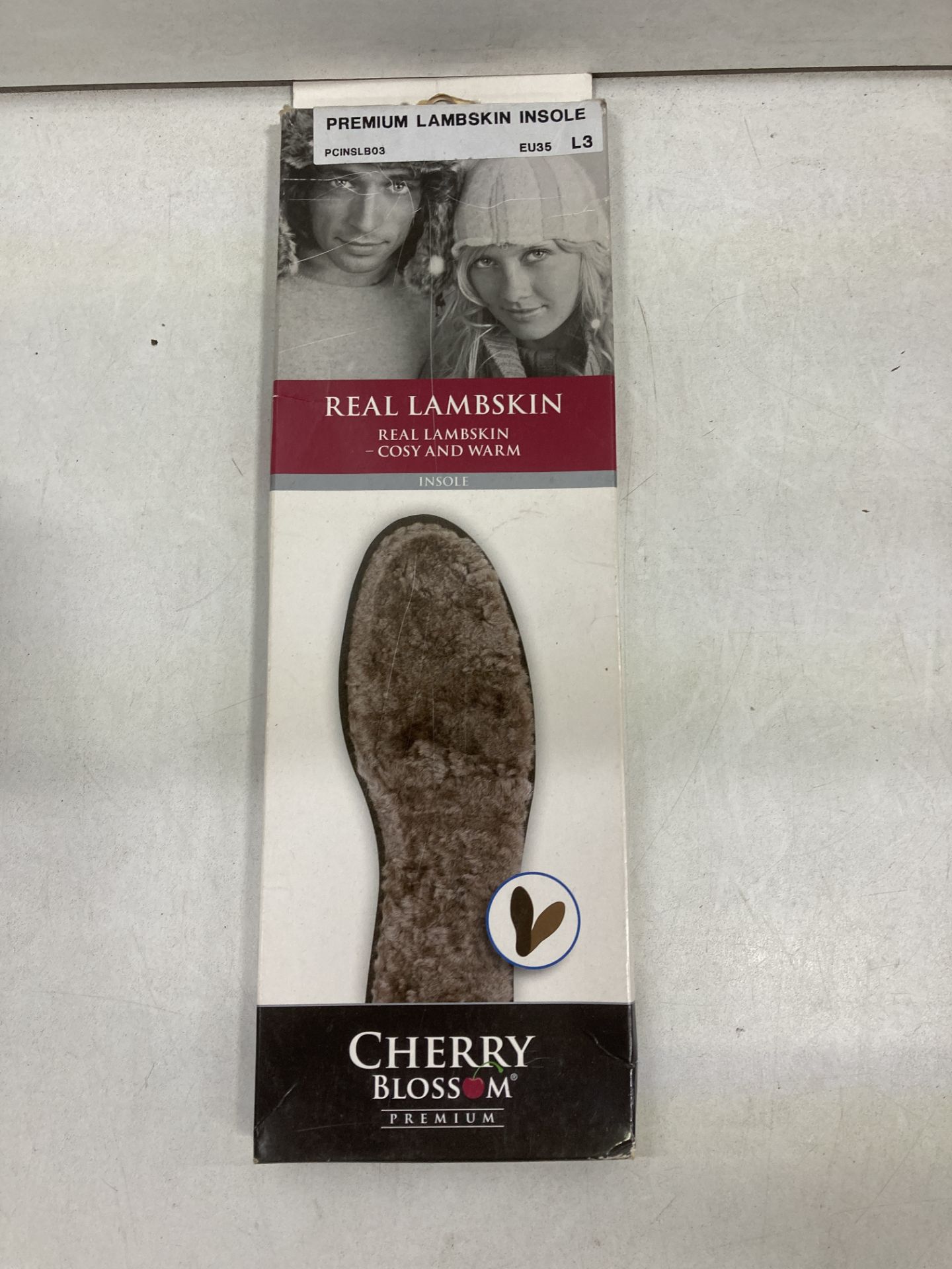 5 x Cherry Blossom Premium Real Lambskin Insole Packs - Image 2 of 3