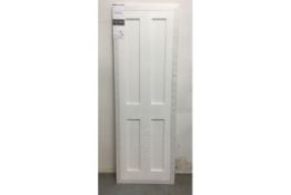 Deanta White Primed Eton Interior Door | 1981mm x 686mm x 35mm